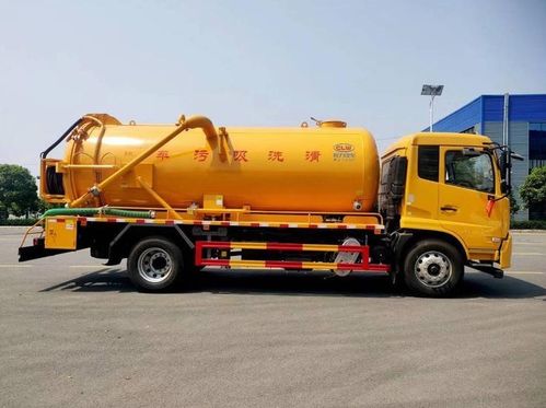 大型清洗吸污车 核心配置与应用解析